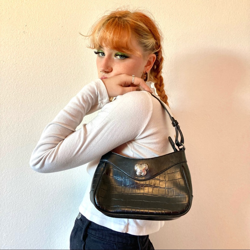 y2k butterfly shoulder bag